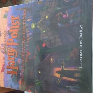 J.K. Rowling Harry Potter The Illustrated Editions Years 3 & 4. New